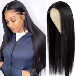 Straight Lace Front Wig 30 32 Inch 13x4 13x6 Lace Frontal Wigs For Women Human Hair Brazilian Wig 4x4 Closure Wig Pre Plucked