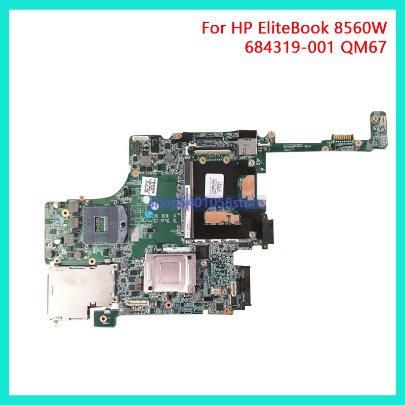 DUORUN для hp EliteBook 8560W серии Материнская плата для ноутбука DDR3 684319-001 QM67 ноутбук PC full