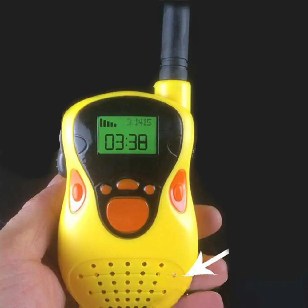 Rádio em Dois Caçoa o Presente Uhf de Longo Crianças Brinquedos 22 Canal Brinquedo Walkie Talkies Sentidos Alcance Transceptor Handheld 2 Pçs - Set 8 Home & Garden