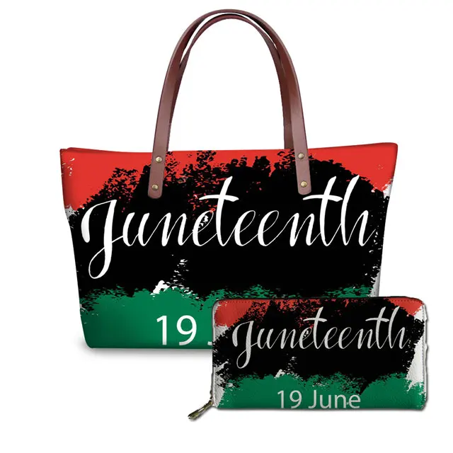 WHEREISART Pan African Ankh Prints Handbag Women Casual Bags Female Shoulder Bag Large Capacity American Tote Hand Bag - Цвет: YQ3415ALZ21