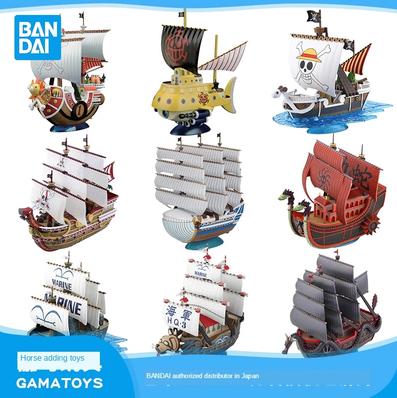 Bandai One Piece Pirate Ship Assembly Boat Model Series Finished Goods Animation Derivatives Peripheral Products Aliexpress