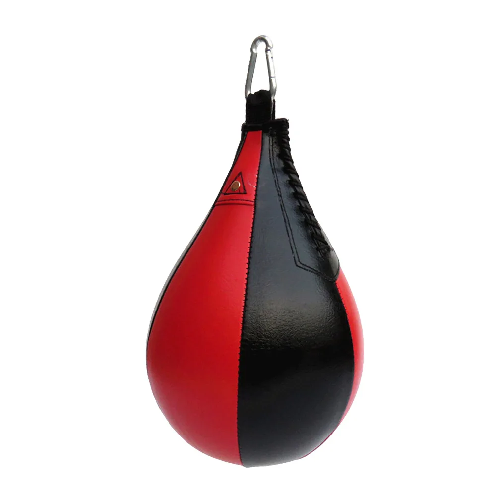 

Pear Shape Boxing Ball Bag Speed Training Ball for Punching Training Workout Exercise Agility Training (without Accessories)