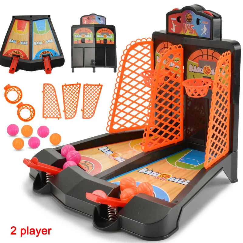 Дети палец баскетбольная игра игрушка Интеллектуальный тренинг образование родитель-ребенок играть S7JN - Цвет: 2 player