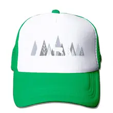 Шляпы водителя грузовика украшения рождественской елки, печатные Регулируемые Сетки Snapback шляпа бейсбольная Кепка унисекс для спорта на открытом воздухе