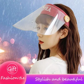 

Anti-saliva Droplets Anti-smoke Dust-proof Gas Helmet Helmet Helmet Gas Mask Protective Mask Transparent Full Face Hood