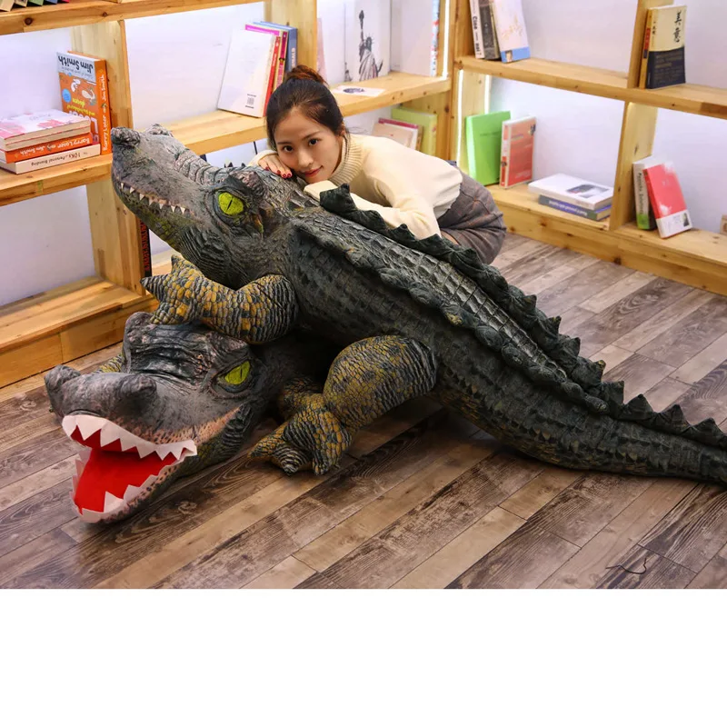 

Simulated Crocodile Doll Oversized Crocodile Doll Plush Toys Creative Doll Sample Customizable
