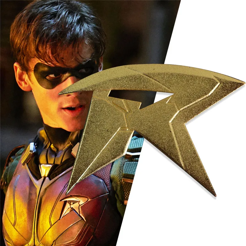 1 шт. Косплей ТВ Титаны дротик Бэтмен Batarangs Дик Грейсон Робин Nightwing оружие летучая мышь Дротика коллекция подарок реквизит коллекционные вещи