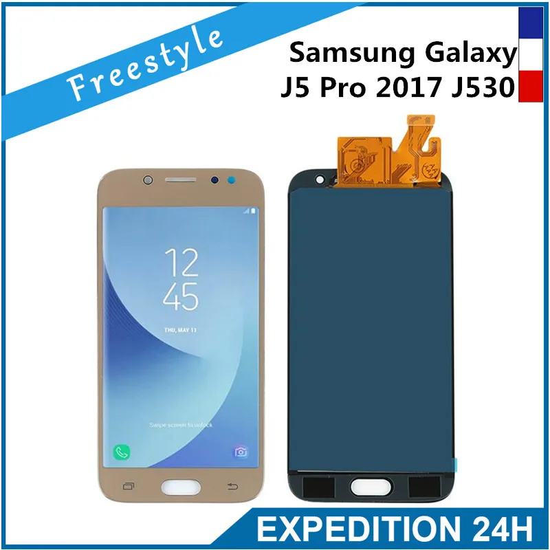 ЖК-дисплей Super Amoled для Samsung Galaxy J5 2017 J530 Pro с сенсорным экраном и дигитайзером в