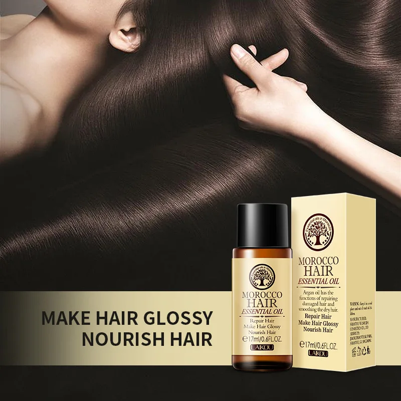 

LAIKOU Moroccan Hair Growth Argan Oil Keratin Straightening Curly Treatment Nursing Multi-functional Hair & Scalp Care Products