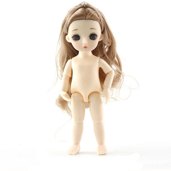 13 подвижных шарнирных 16 см 1/8 куклы игрушки BJD кукла голая обнаженная женская мода тела Куклы Игрушки для девочек подарок нормальная кожа