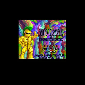 

MoHawk & Headphone Jack USA Version 16 bit Big Gray Game Card For NTSC Game Player