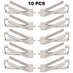 Pince de lit chauffant en acier inoxydable, 10 pièces, pièces d'imprimante 3D, Clip de lit chauffant pour plateforme de construction Ultimaker 