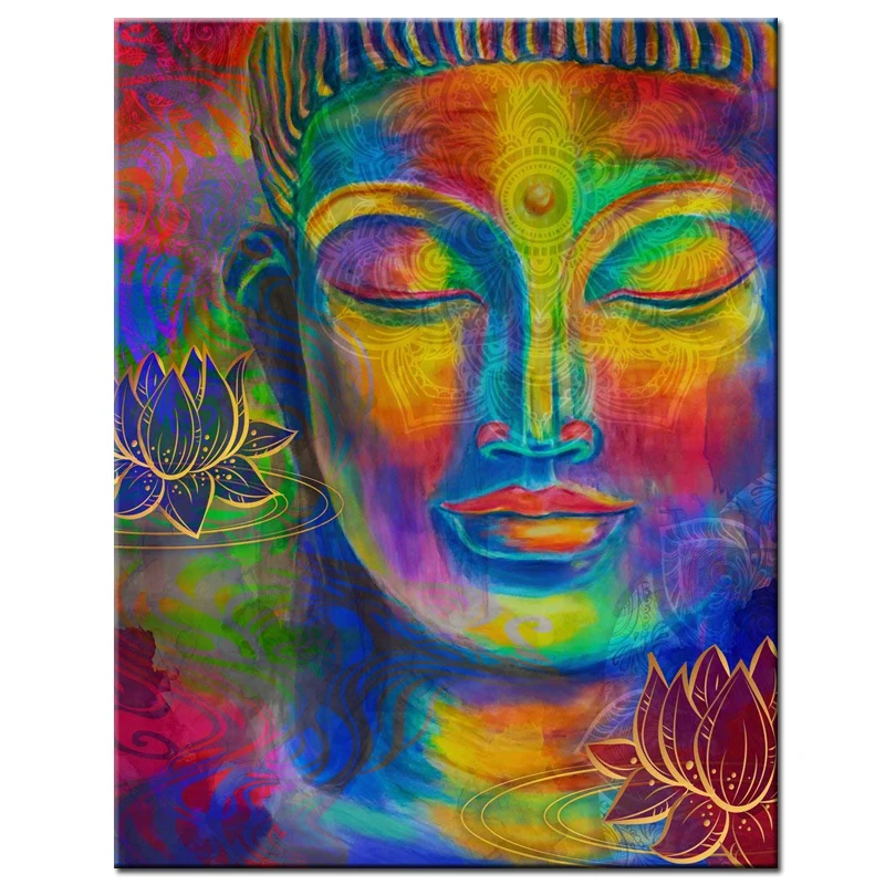 diy-diamond-Buddha-statue-diamond-painting-full-square-round-drill-diamond-embroidery-Xmas-landscape-Z0014