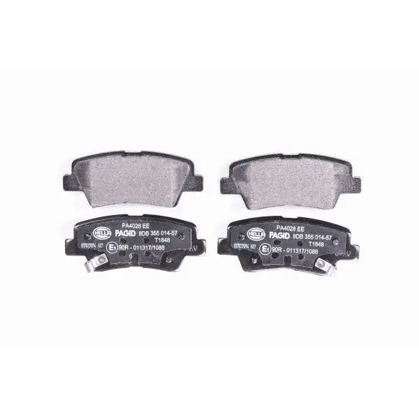 Колодки тормозные HYUNDAI SOLARIS 10-/SONATA V(NF) 05-/KIA SOUL