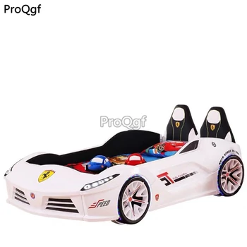 

Ngryise 1 Set children fashion white or red car shape bed no mattress
