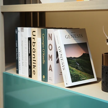 

Fake Book Decoration Ins Modern Simple Simulation Book Decoration Study Bookcase Cafe Creative Props Decoration Model