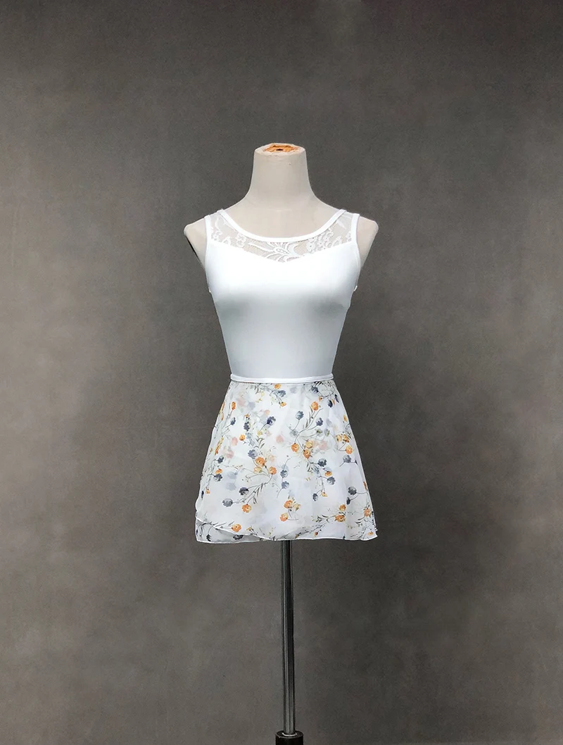Ballet Apron Skirt Adult 2022 New Chiffon Flower Practice Leotard Dancing Wear Girls Floral Print Ballet Tutu Dancing Dress Ballet Apron Skirt Adult 2022 New Chiffon Flower Practice Leotard Dancing Wear Girls Floral Print Ballet Tutu Dancing Dress
