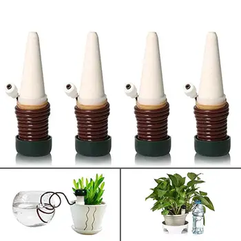 

2PCS/Set Water Seepage Micro Drip Irrigation Ceramic Lazy Automatic Watering Device Garden Flower Plant Automatic Watering Suit