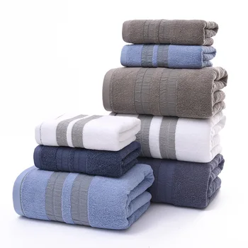 

100% Cotton Bath Towel Hotel Towels Custom Water Absorbent Towel bath towels for adults beach towels bathroom towels