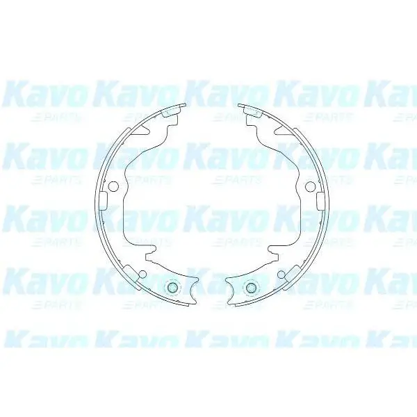 К т торм. колодок Re MI La KAVO PARTS KBS 6403|Тормозной цилиндр| |