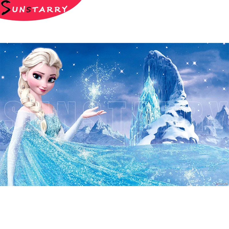 

Full Drill 5D Diamond Painting Cartoon Cute Princess Diamond Embroidery Square Mosaic Diy icons Cross Stitch Gift Home Decor