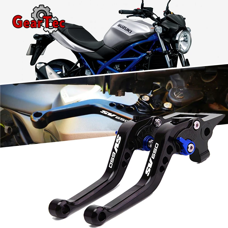 

Для SUZUKI SV650 SV 650 2018 2020 2016-2021 ручка тормозной муфты аксессуары для мотоциклов CNC Регулируемые рычаги тормозной муфты