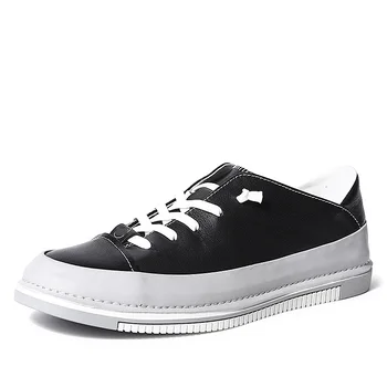 

Summer Breathable Mens Casual Shoes High Quality Genuine Leather breathable sneaker fashion men casual shoes, Leisure shoes