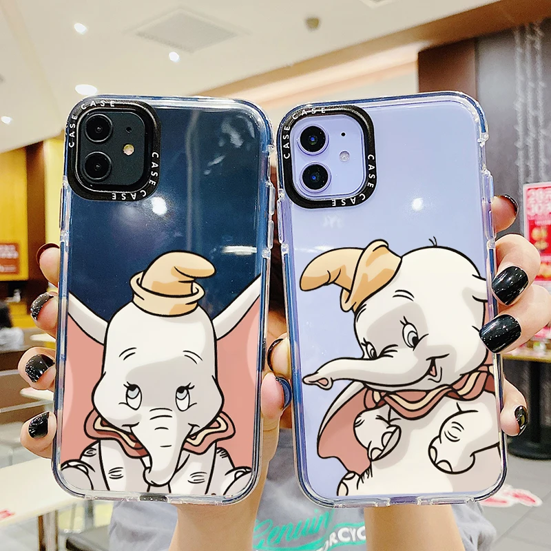 Чехол для Телефона С Рисунком Слона iPhone 11 Pro XS Max X XR 8 7 Plus милый чехол из ТПУ |