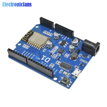 

ESP-12E For WeMos D1 WiFi UNO Shield Based ESP8266 ESP8266EX For Arduino IDE 3.3V/5V Support OTA Wireless Upload