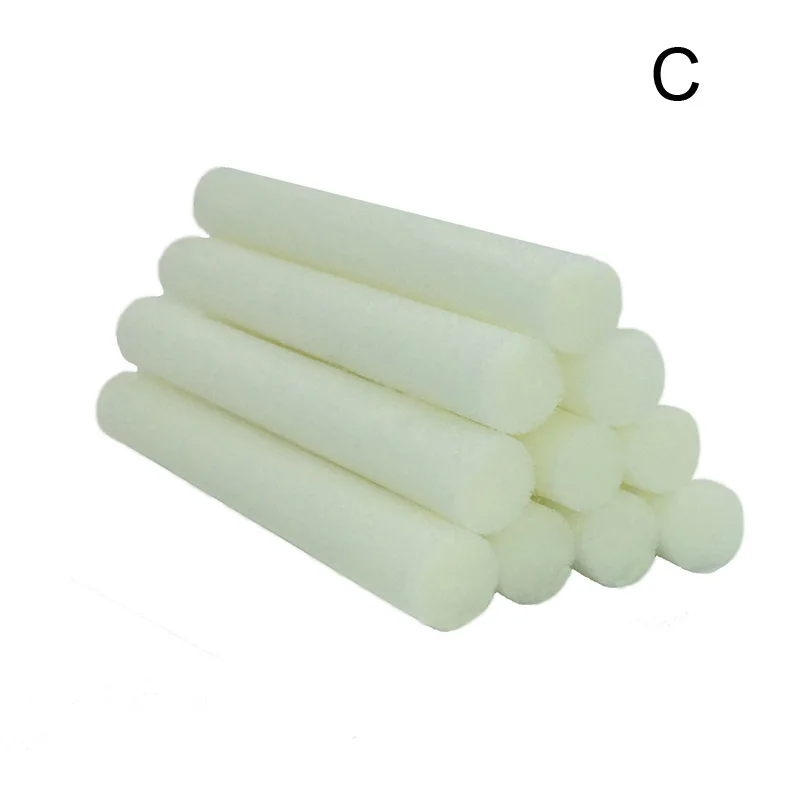 Replace wick C-10pcs Nanum эфирные масла диффузор фильтровальные тампоны заправка палочки автомобильный освежитель воздуха фитиль для автомобиля свинья клубника кошка Арома увлажнитель - Цвет: Replace wick C-10pcs