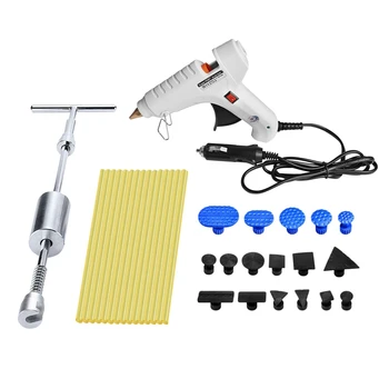 

Car Charger Plug Glue-Gun Car Hail Removal Dent Repair Tool Dent Puller Car Painless Dent Repair Remover Repair Kit