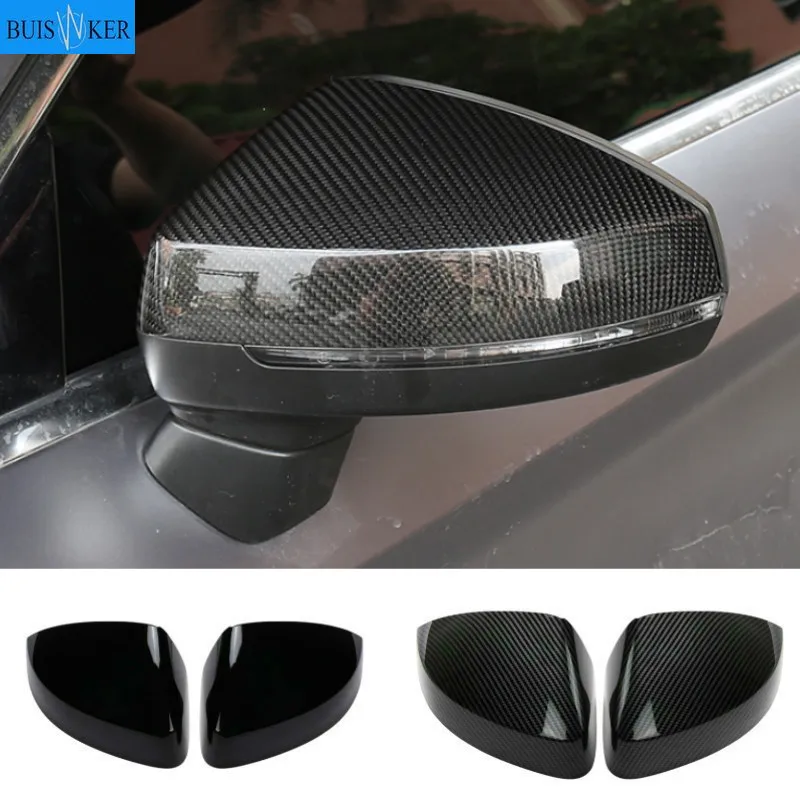 Replacement Side Mirror Cap Covers For Audi A3 S3 8v Rs3 Glossy Pearl
