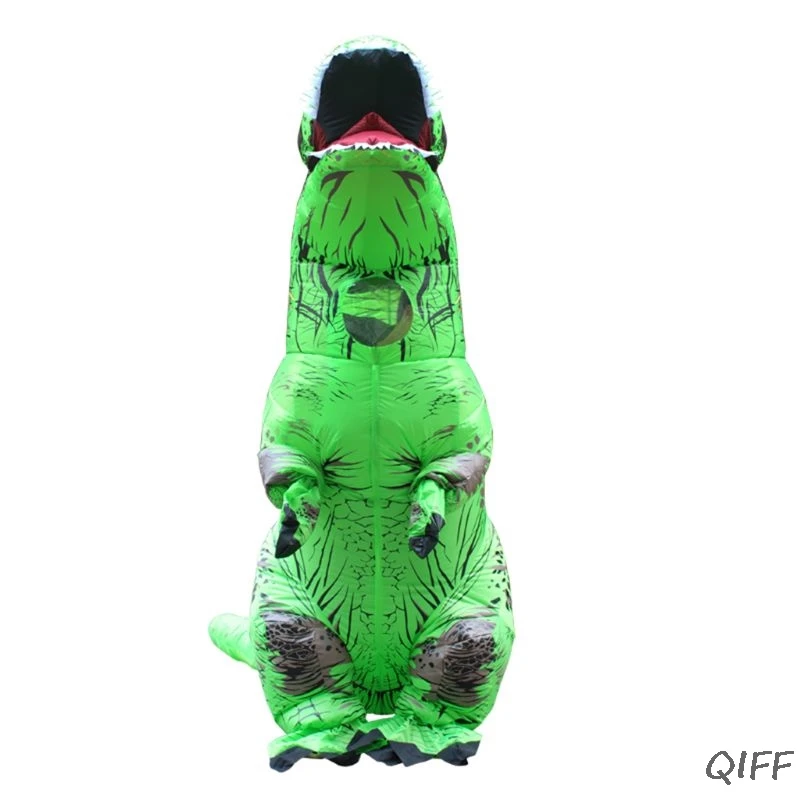 Надувной костюм динозавра для костюмированной вечеринки для детей и взрослых; костюм для Хэллоуина - Цвет: GG