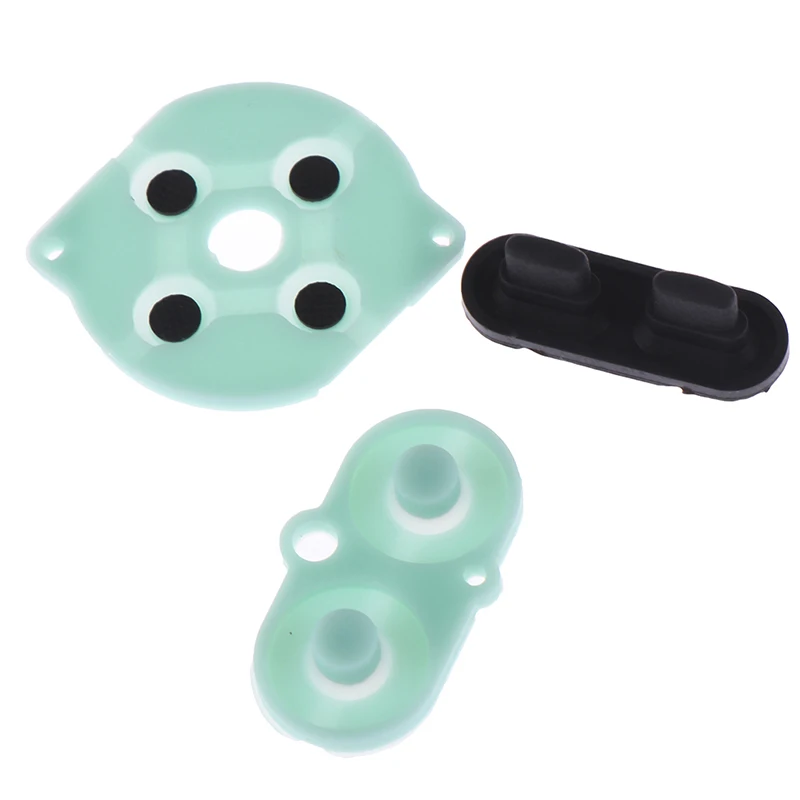 3pcs/set Rubber Keypad Conductive Buttons For Gbc Replacement Parts New Arrival