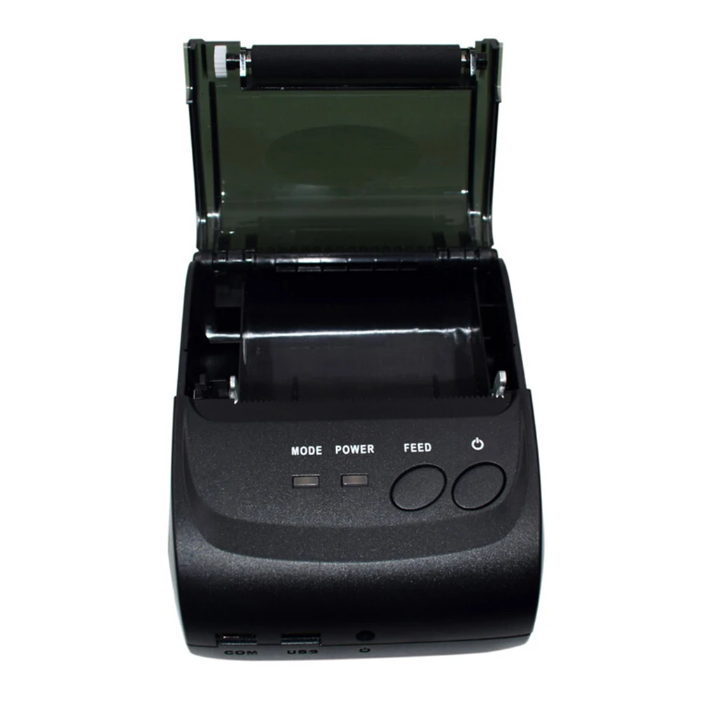 POS-5802DD Мини Портативный Bluetooth термальный принтер для распечатки квитанций
