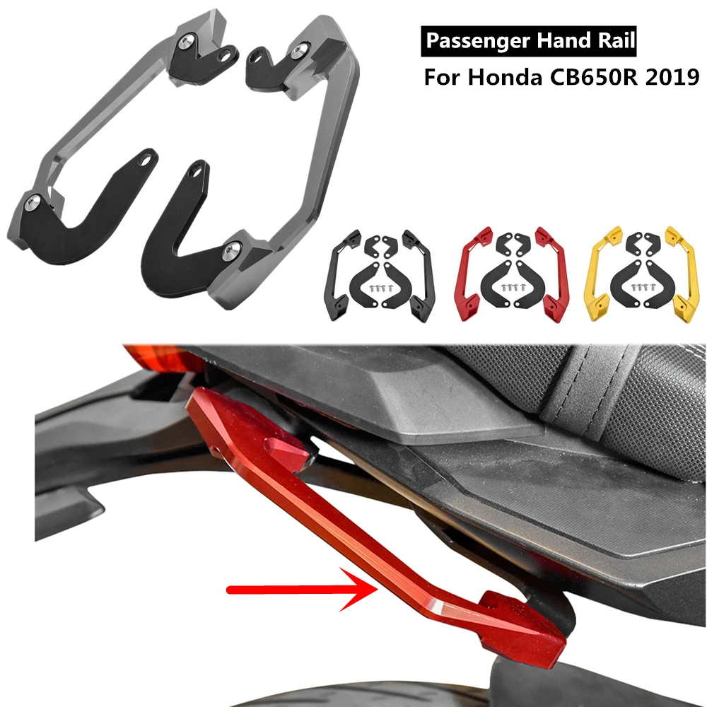 Cb650r Grab Handle Bars Rear Seat Passenger Grab Hand Rail Handlebar For Honda Cbr650r 2019 2020 2021 Motorcycle Accessories New Covers Ornamental Mouldings Aliexpress