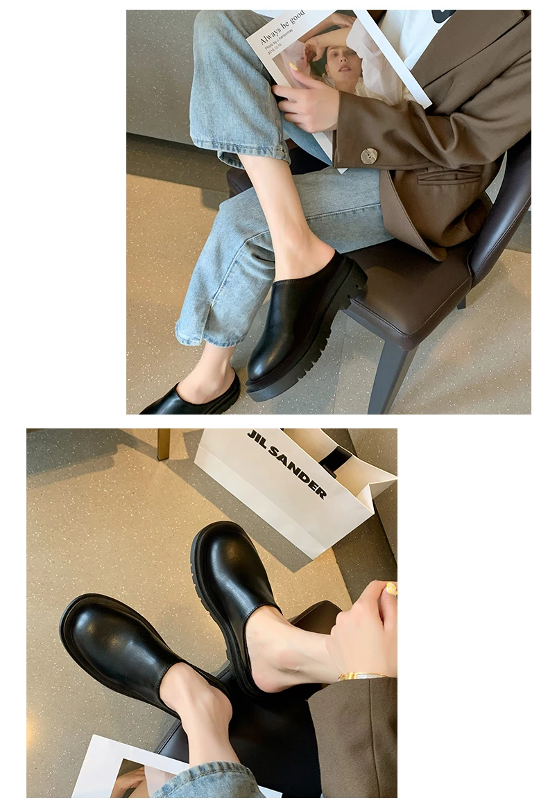 closed toe platform loafers