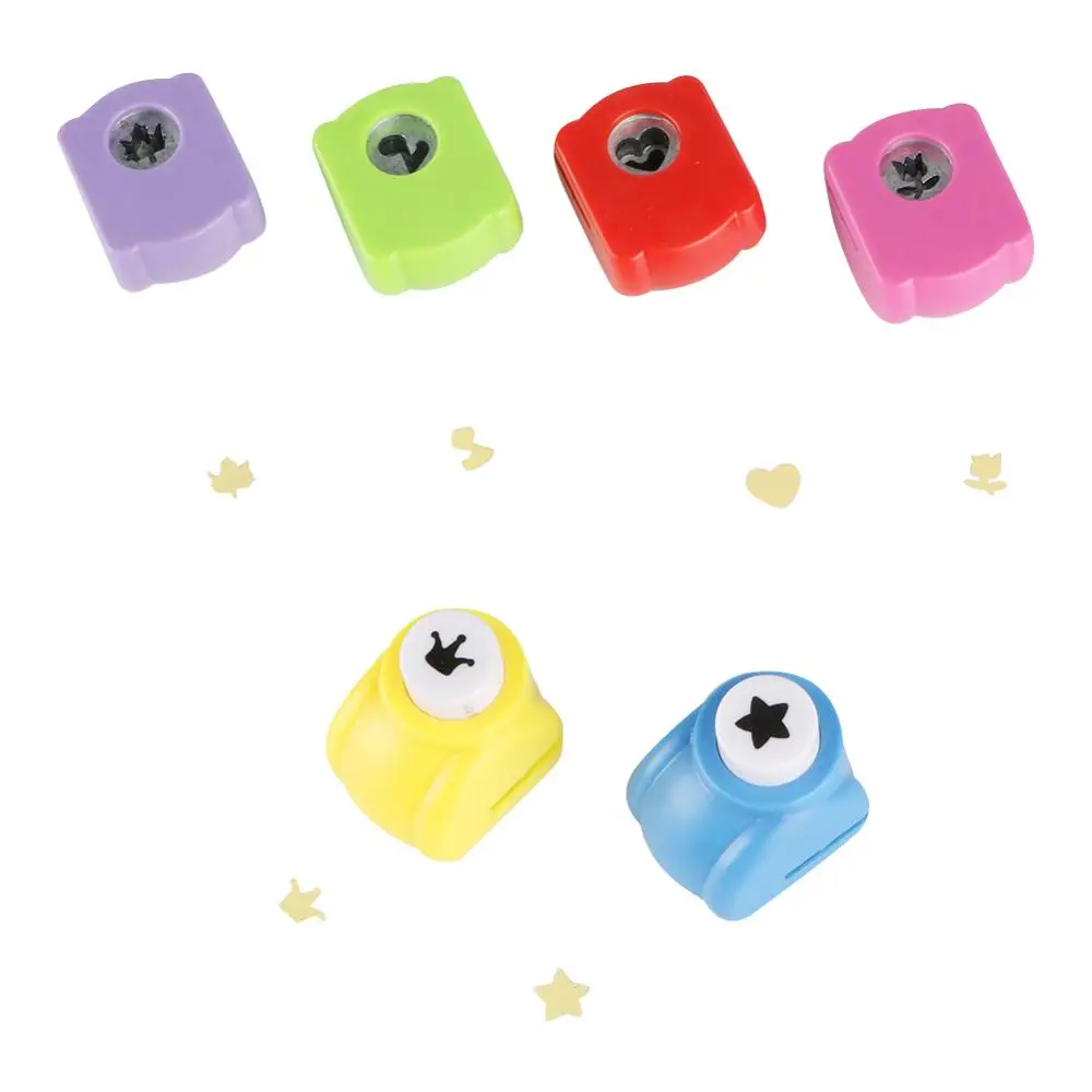 Mini Lovely Fashion Flower Embossing Machine Paper Cutter Scrapbook Puncher Student Gift DIY Handmade Album Tool 20 Patterns paper cutter paper craft punch embossing maker