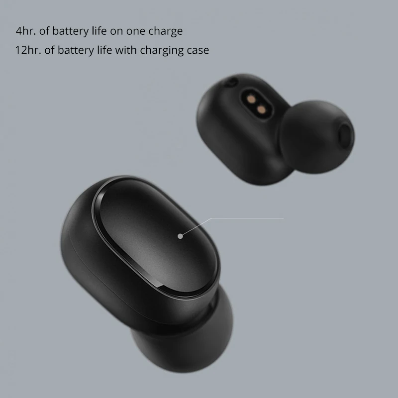 Xiaomi Redmi Airdots TWS Bluetooth 5,0 наушники стерео беспроводные активные шумоподавления с микрофоном свободные Наушники управление AI