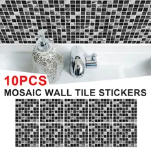

Mosaic Tile Stickers Self Adhesive Wall Tiles Stickers Home Decor Peel and Stick Backsplash for Kitchen Bathroom