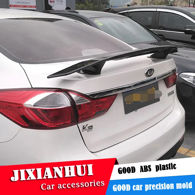 Спойлер для Kia Forte 2006-2018 K3 спойлер из АБС-пластика NTF цветной задний автомобиля |