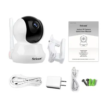 

For Sricam Sp020 1080P Hd Ptz Ip Security Indoor Camera Ir-Cut Wedcam Wifi Wireless Camera Home Surveillance Monitor