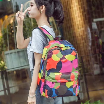 

Fashion Multifunction Nylon Camouflage Bags Strap Ita Bag College Bookbags Fashion Travel BagWomen Schoolbag for Mochila Travel