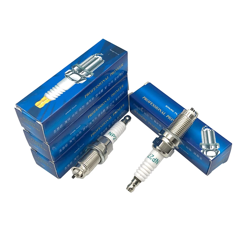 PRADOZER 4 stücke doppel elektrode zündkerze np27 für 101000062ab PZFR5D-11