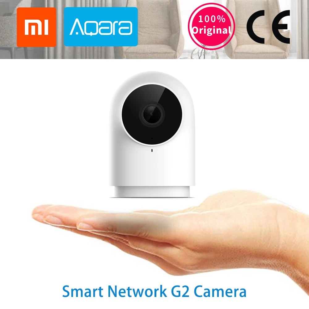В наличии новая смарт сеть Xiaomi Aqara G2 камера Gatway Edition 1080p 140 широкоугольная ночного