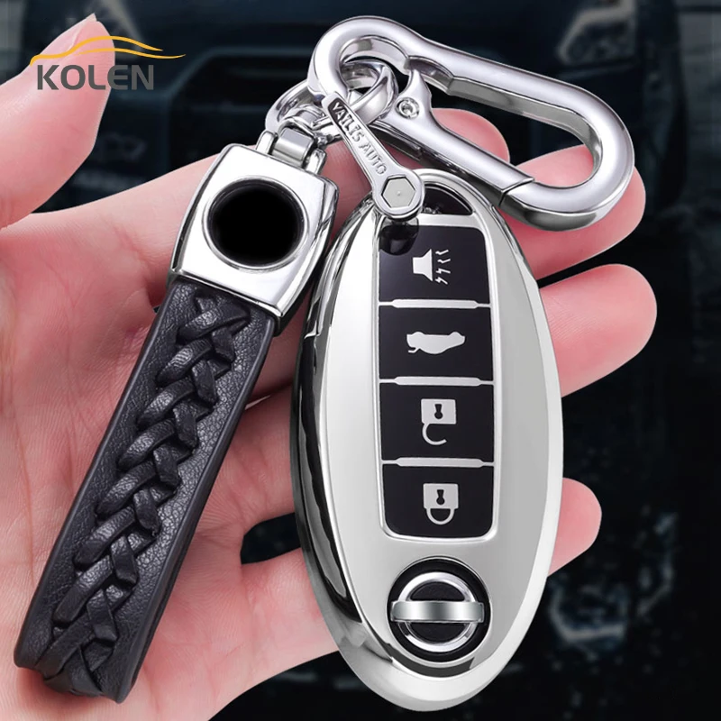 Remote Key Shell Cover Fob Case For Nissan Qashqai X-TRAIL Infiniti Carbon Style Remote Key Shell Cover Fob Case For Nissan Qashqai X-TRAIL Infiniti Carbon Style