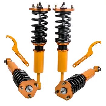

Free shipping Coilover Shock Kit for Lexus IS 250 IS350 2006-2012 GS350 GS430 Front Rear Absorbers Camber plate Spring