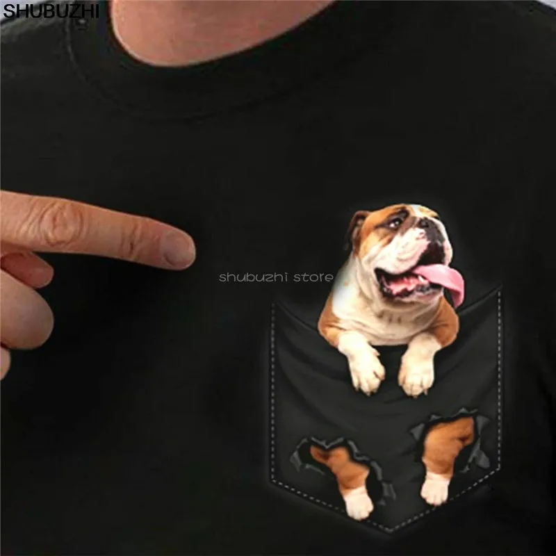 Ven a la corteza lado Bulldog Inglés amantes de perros regalo camiseta 