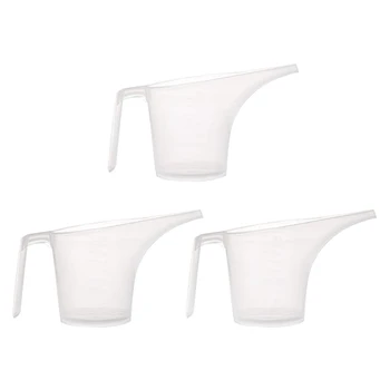 

Funnel Pitcher (1000Ml) for Measuring, Measuring Cup with Funnel Spout, Set of 3