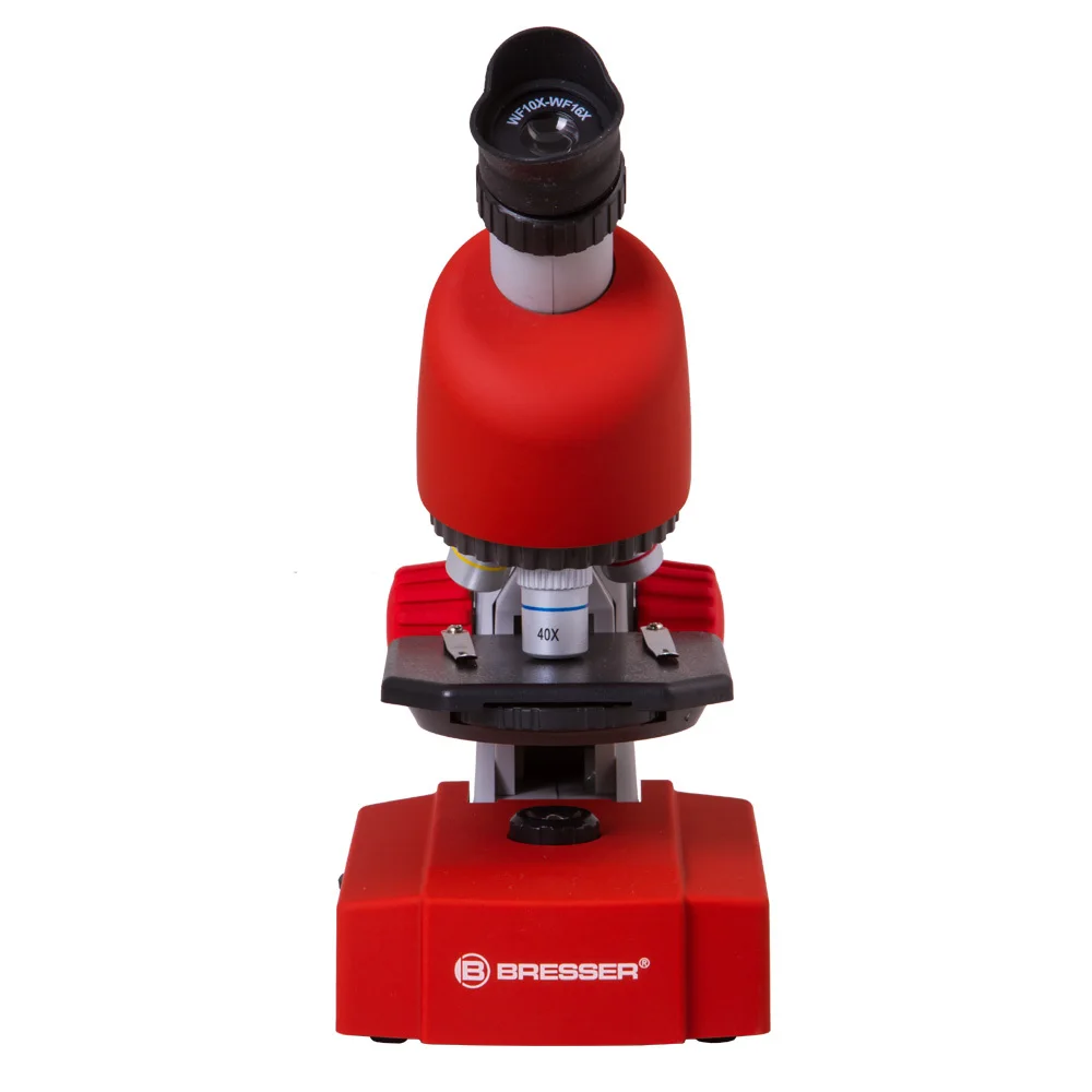 Микроскоп Bresser Junior 40x-640x, красный